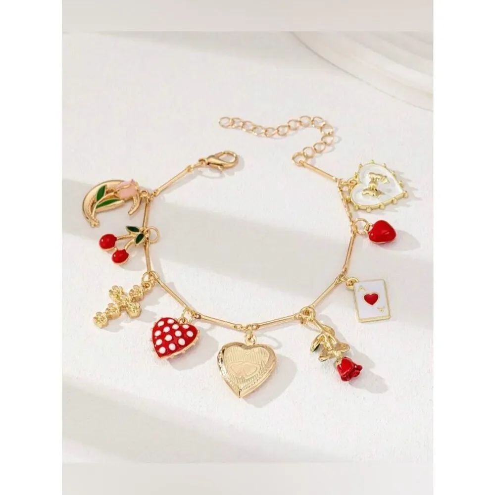 Cherry bracelet N2027